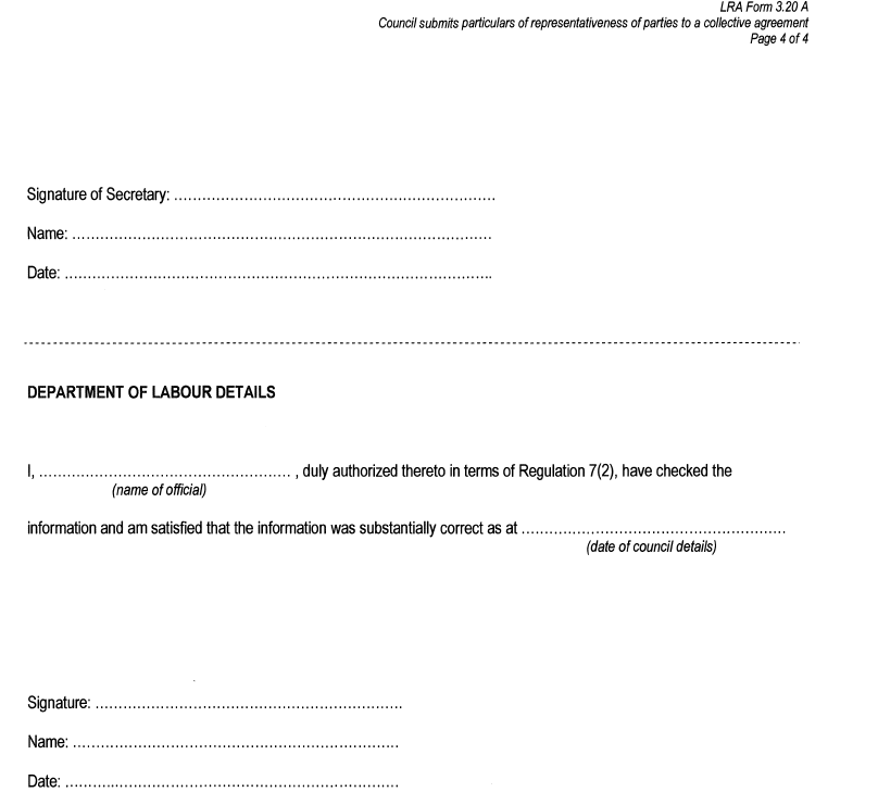 LRA Form 3.20A &nbsp;(Page 4)