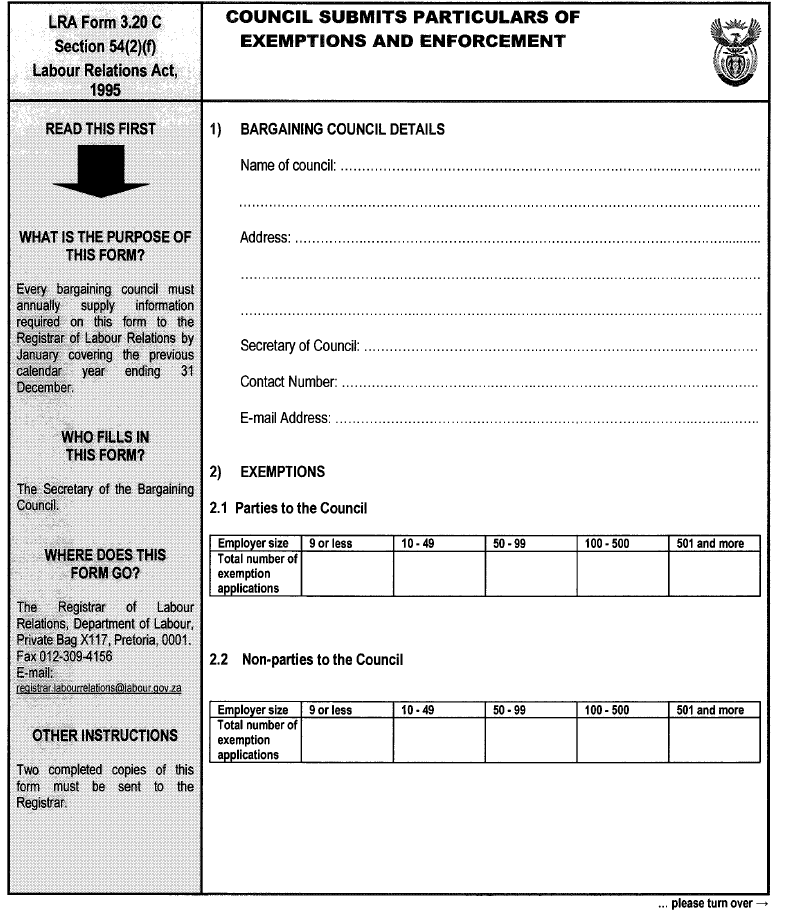 LRA Form 3.20C &nbsp;(Page 1)