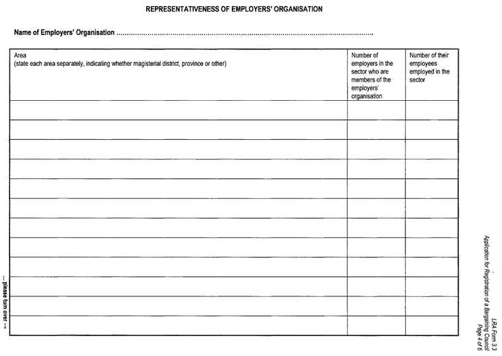 LRA Form 3.3 (page &nbsp;4)