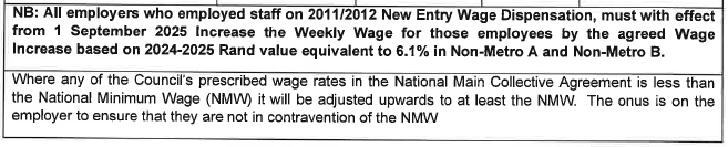 R6855 Part I Remuneration non-metro areas iv