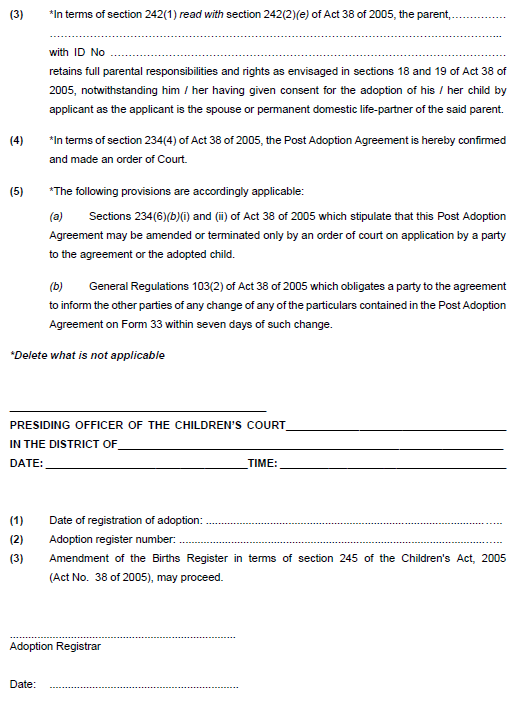 R7142 Form G Adoption order (2)